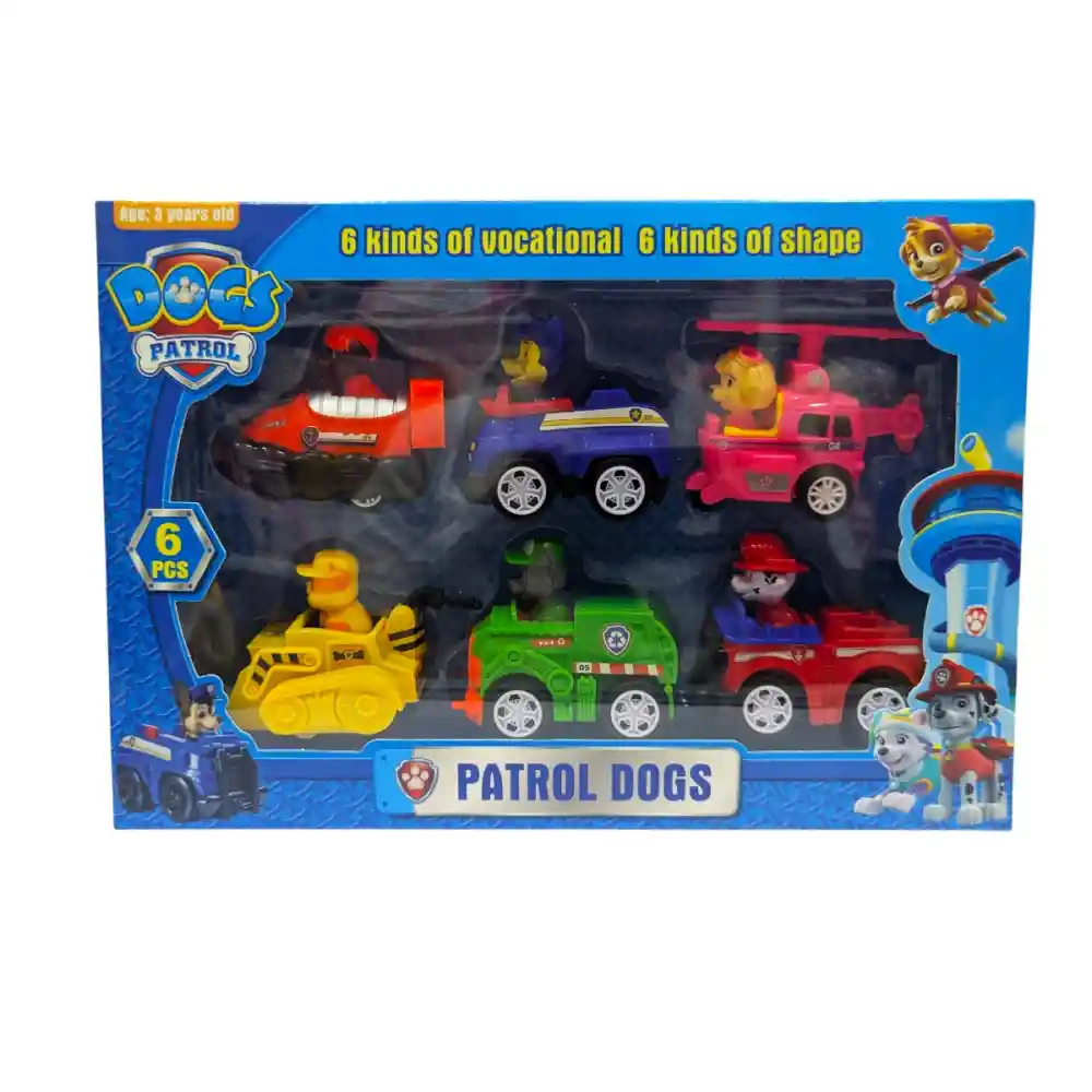 CARRO PAW PATROL X6 G6
