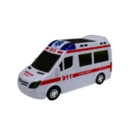 AMBULANCIA PILA LUZ Y SONIDO JH374