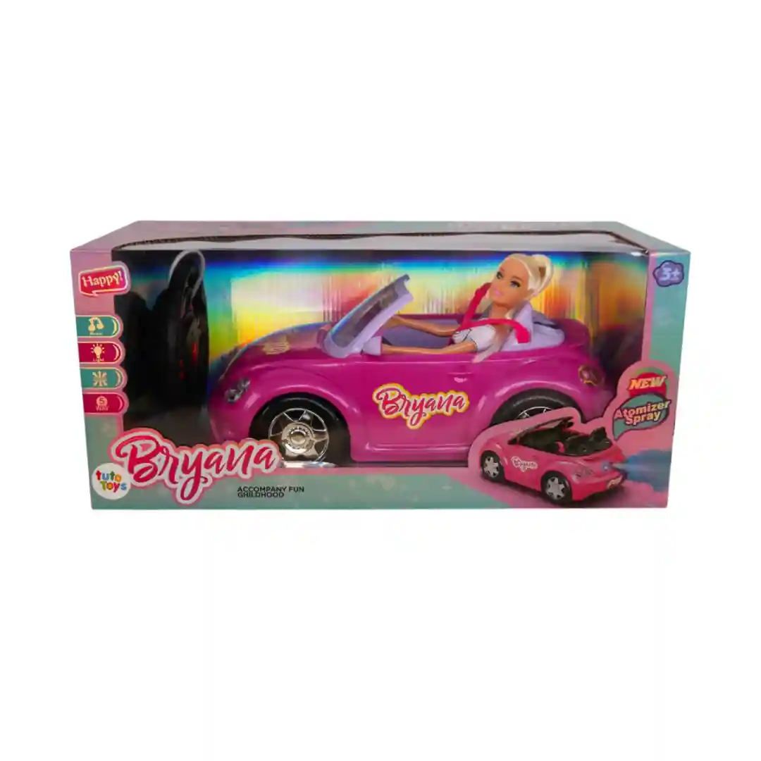 CARRO CONTROL BARBIE HUMO 928-E71 - Imagen 3