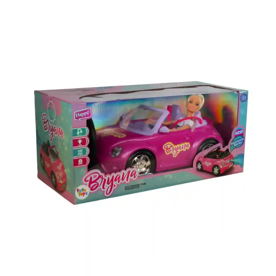 CARRO CONTROL BARBIE HUMO 928-E71 - Imagen 4