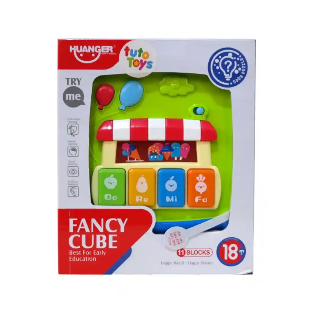 CUBO MUSICAL DIDÁCTICO BEBÉ HE0520 - Imagen 2