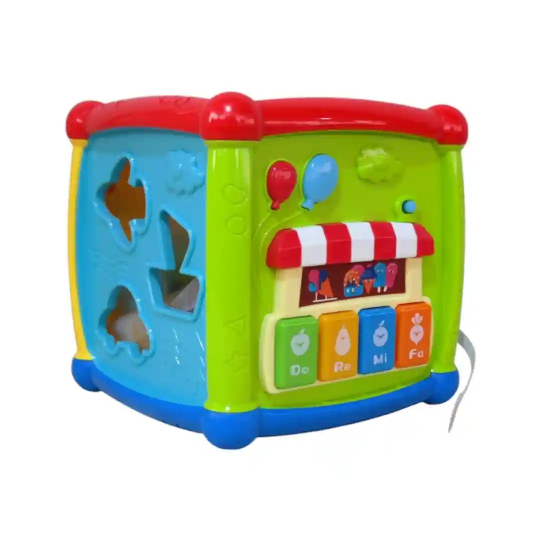 CUBO MUSICAL DIDÁCTICO BEBÉ HE0520