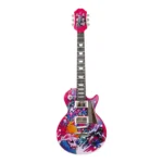 GUITARRA AMPLIFICADOR GRAFITI NIÑA HK-9178D2PK - Imagen 3