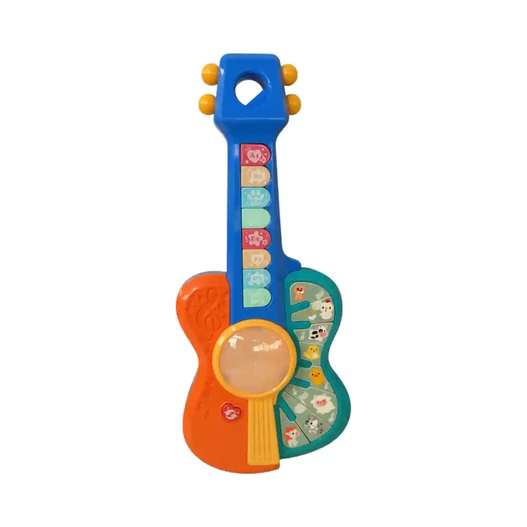 GUITARRA DOBLE COLOR JB1273-02 GUITARRA DOBLE COLOR JB1273 - Imagen 1
