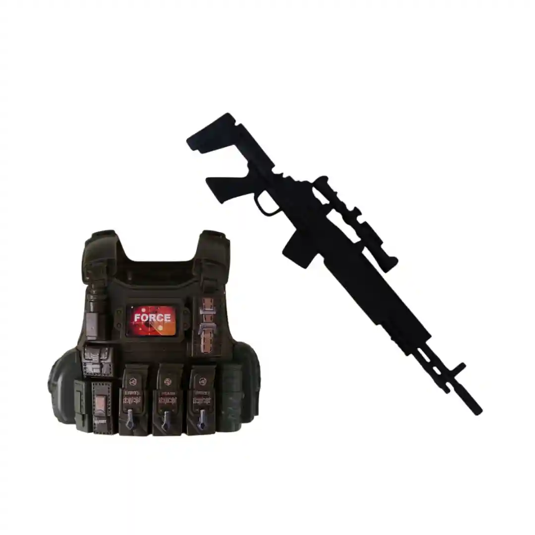 MUÑECO FUERZAS MILITARES GRANDE 8910-F4 - Imagen 3