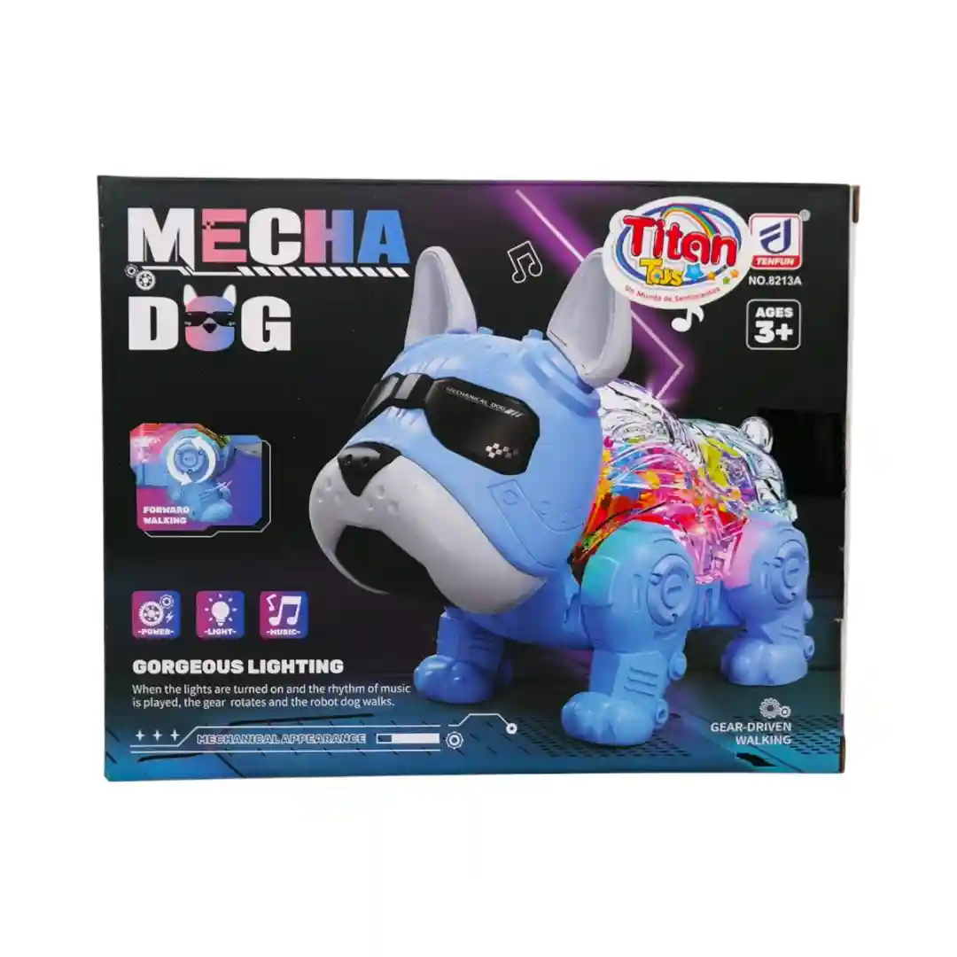 PERRO INTELECTUAL PILA Y SONIDO 8213A - Imagen 2