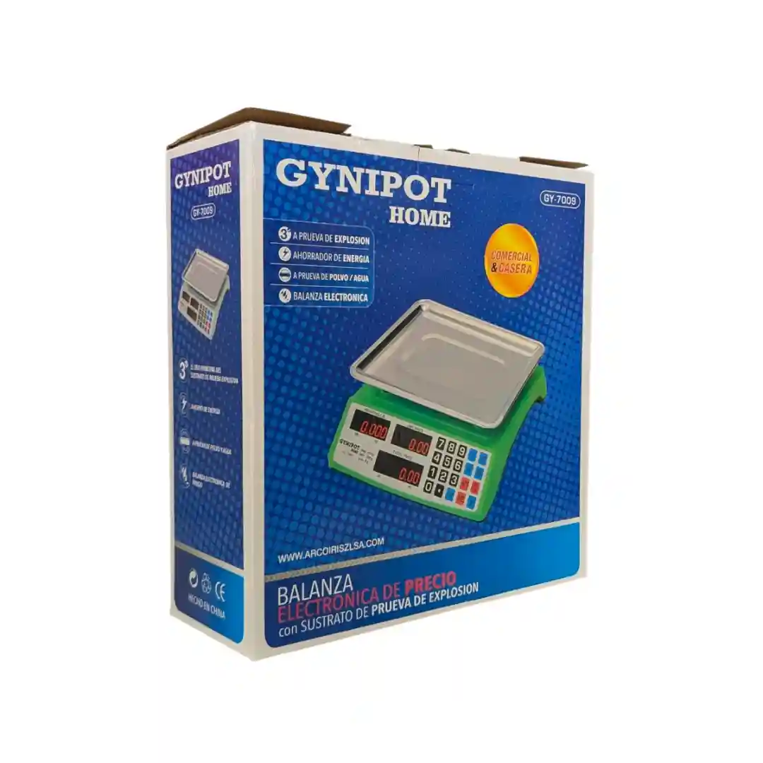 BÁSCULA DIGITAL 40KG GY-7009 - Imagen 2