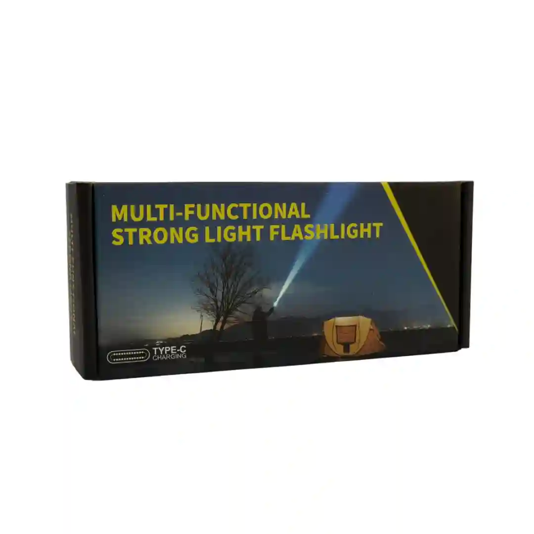 LINTERNA METÁLICA EN CAJA DISTRI JS-213