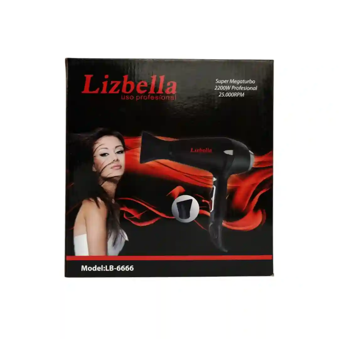 SECADOR LIZBELLA LB-6666-01 SECADOR LIZBELLA LB-6666 - Imagen 1