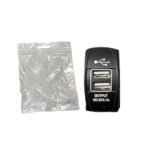 SWITCHE PUERTO DE CARGA DOBLE PARA MOTO CH-49