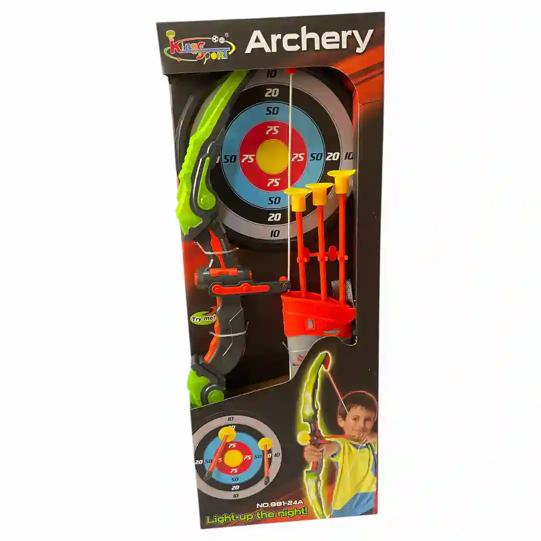 ARCO FLECHA NIÑO Y NIÑA 881-24A - 881-24B-04 ARCO FLECHA NIÑO Y NIÑA 881-24A / 881-24B - Imagen 1