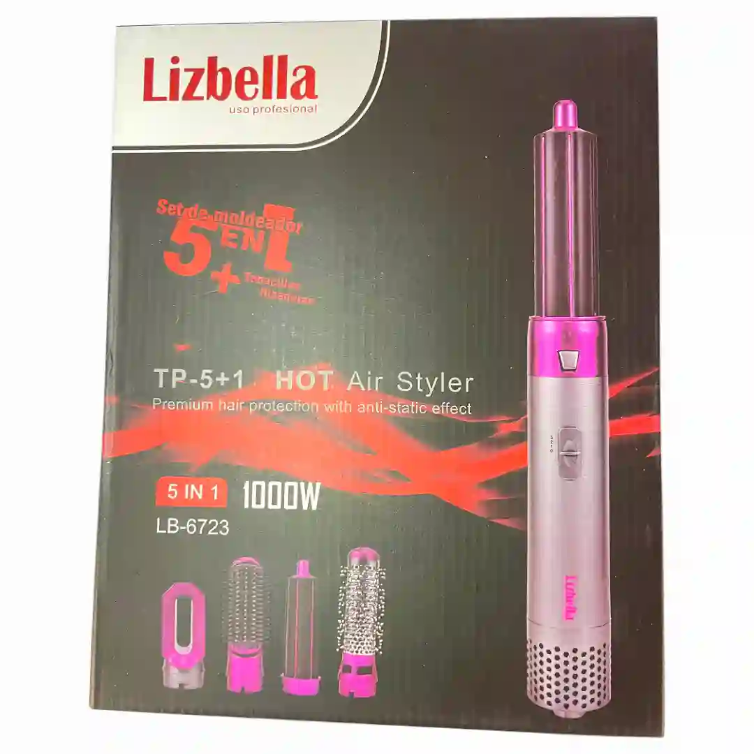 SECADOR 5 EN 1 LIZBELLA LB-6723-01 SECADOR 5 EN 1 LIZBELLA LB-6723 - Imagen 1