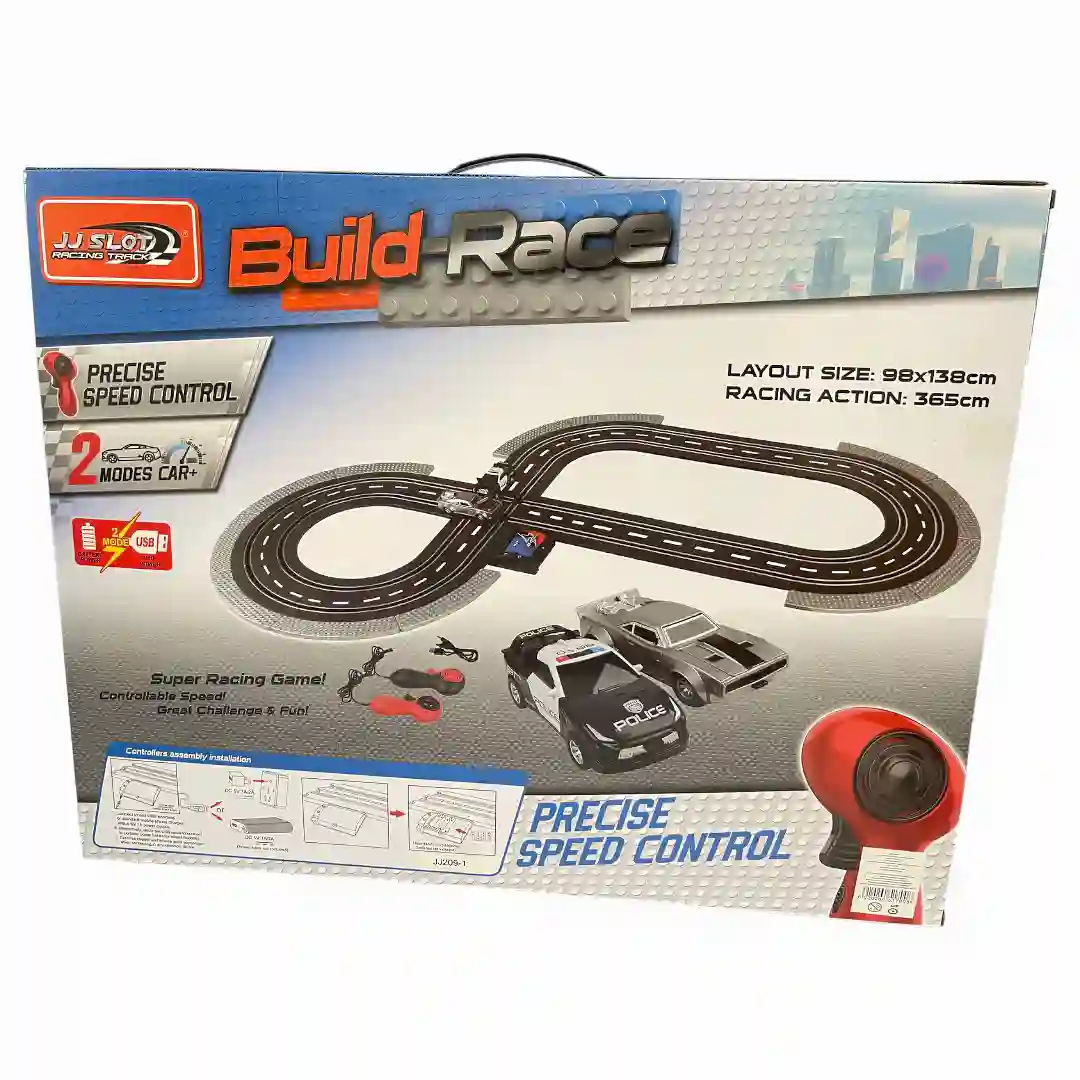 SET DE PISTA CON LEGO JJ209-1-01 SET DE PISTA CON LEGO JJ209-1 - Imagen 1