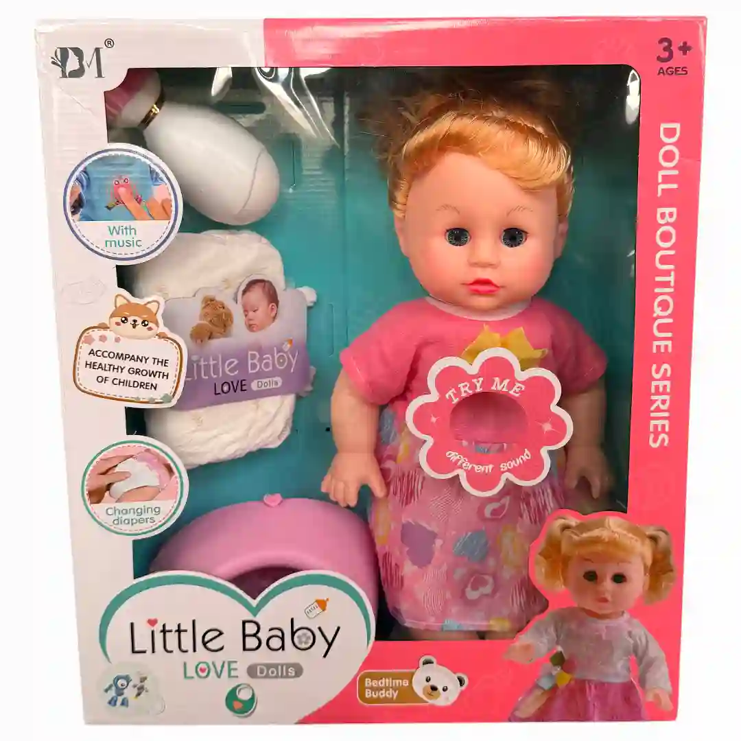 BEBÉ MUÑECA VESTIDO CHICHI BM3317-7-01 BEBÉ MUÑECA VESTIDO CHICHI BM3317-7 - Imagen 1
